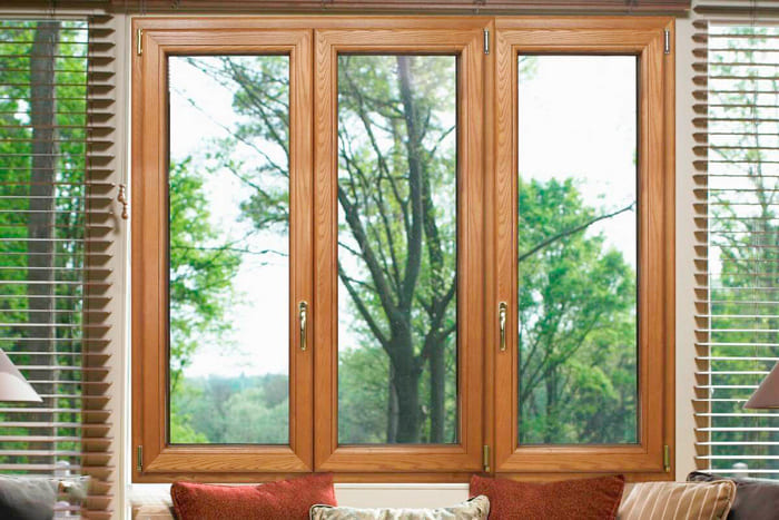 Качественные деревянные окна со стеклопакетом